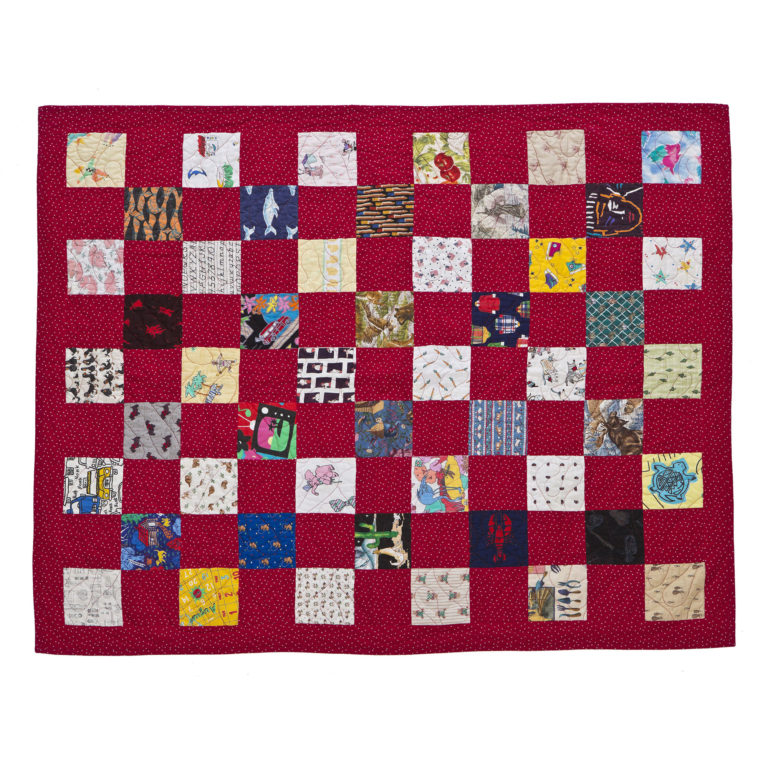 Red 4-Patch Quilt for Rianne